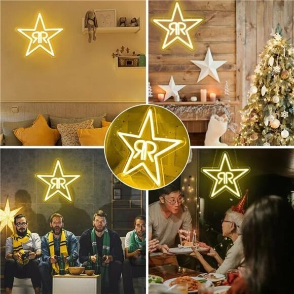 Rock Star Energy Drink Neon Signs Wall Decor Bedroom Led Business Bar Store NEW - Picture 6 of 7
